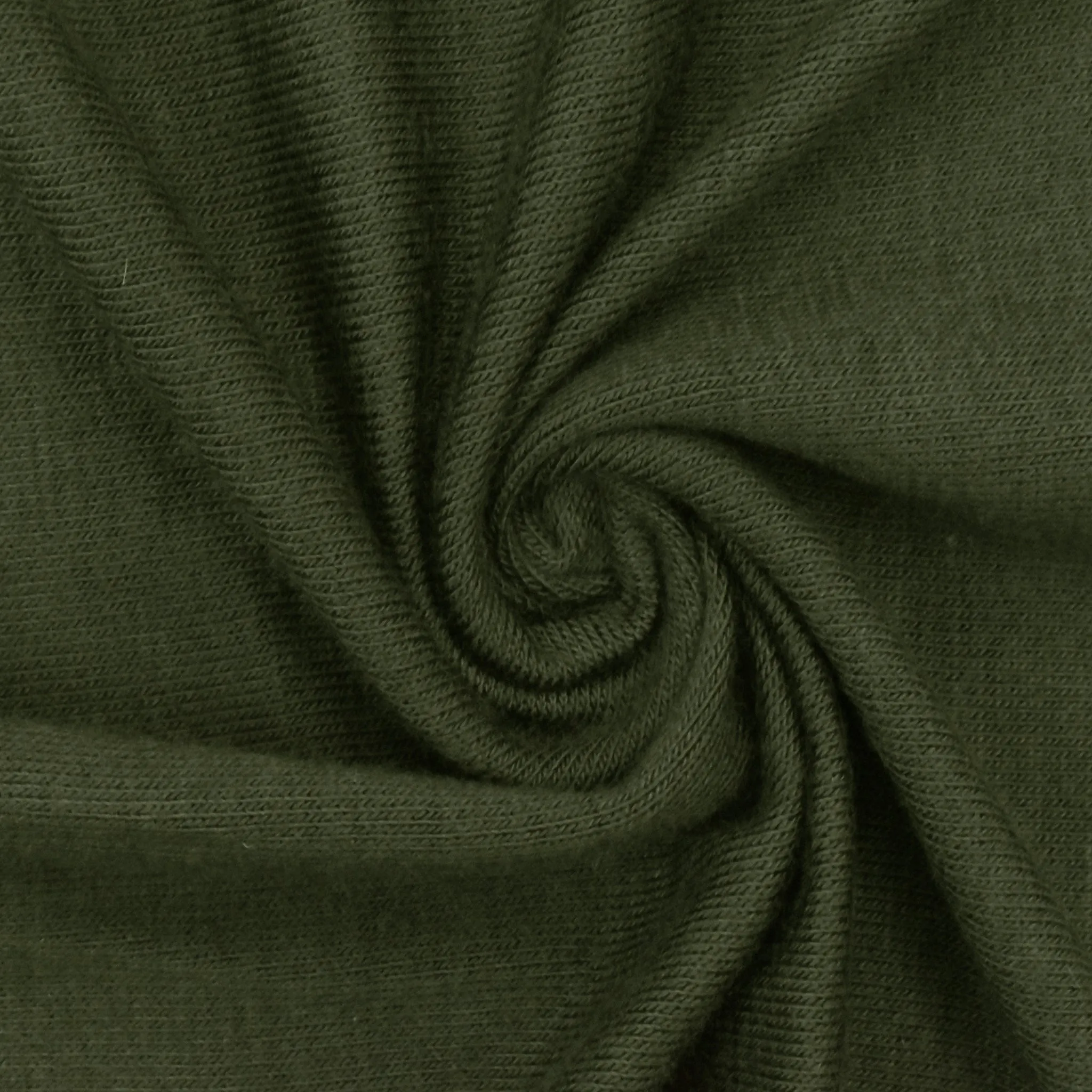 Algae Green Solid Stretch Jersey Knit Fabric