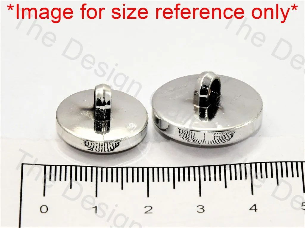 Axe Design Silver White Suit Buttons