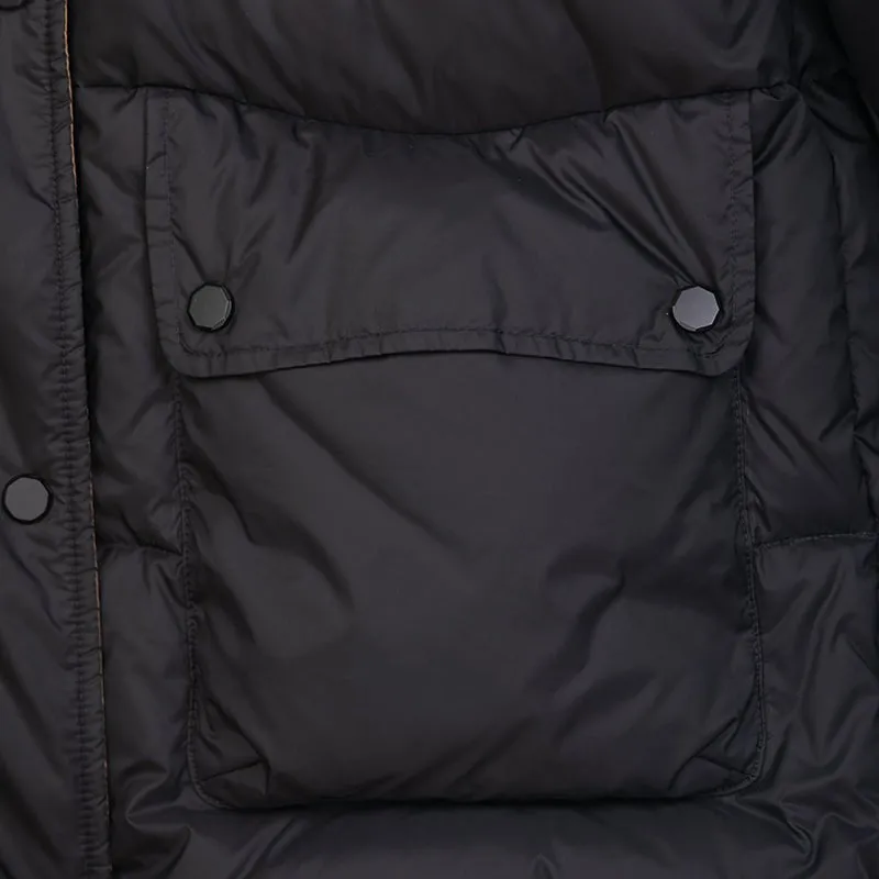 Black Short Goose Down Coats