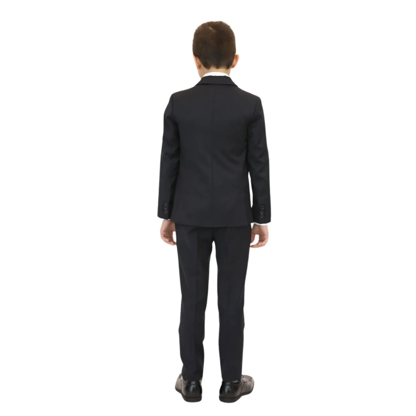 Boys Classic Slim Fit Wool Suit