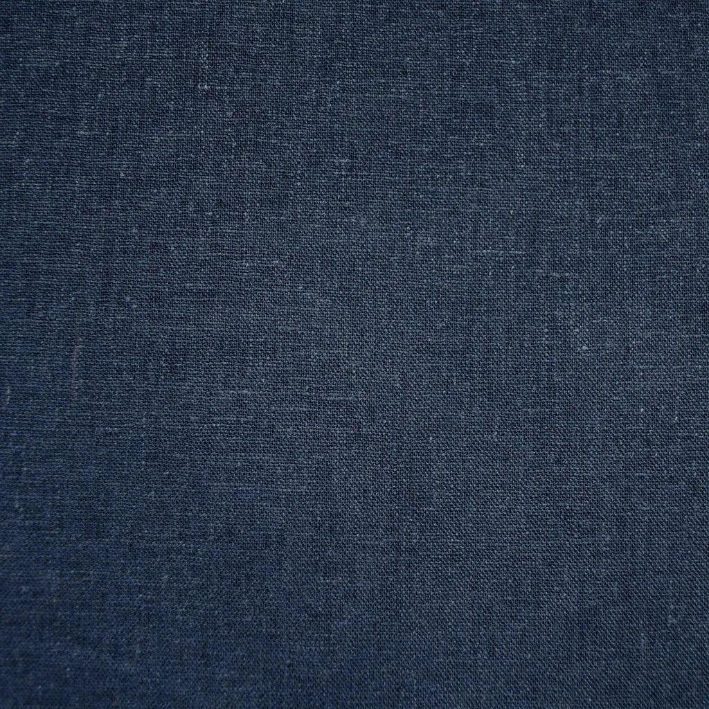 Brussels Washer Linen Blend Solid Indigo