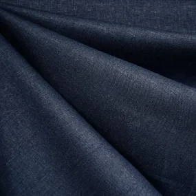 Brussels Washer Linen Blend Solid Indigo