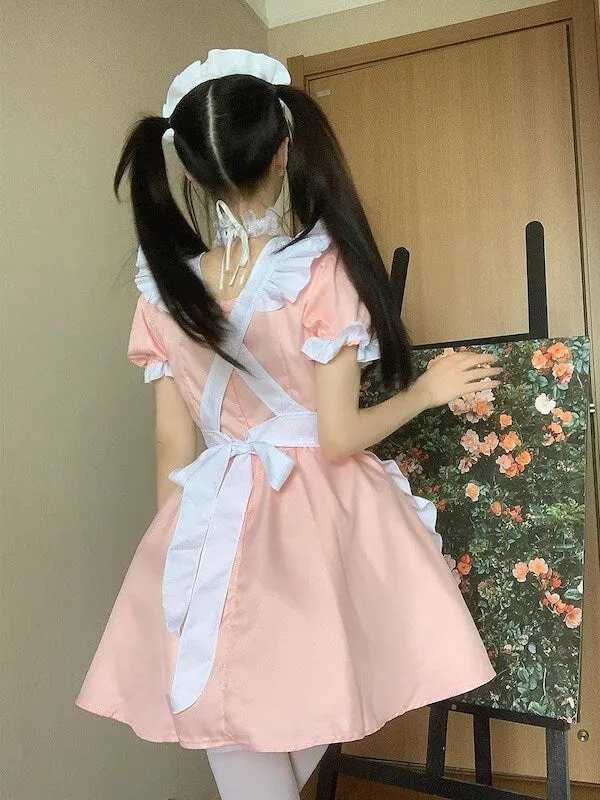 Classic lolita heart maid dress