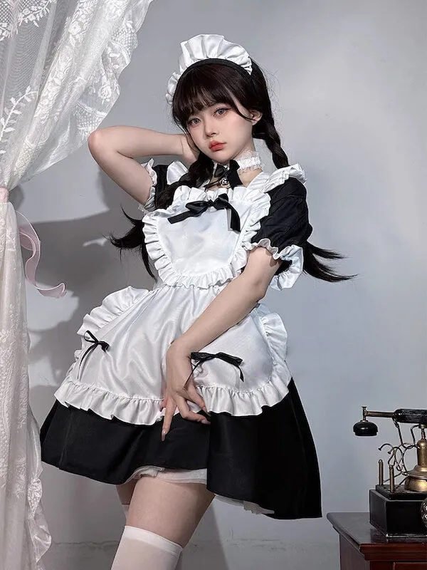 Classic lolita heart maid dress