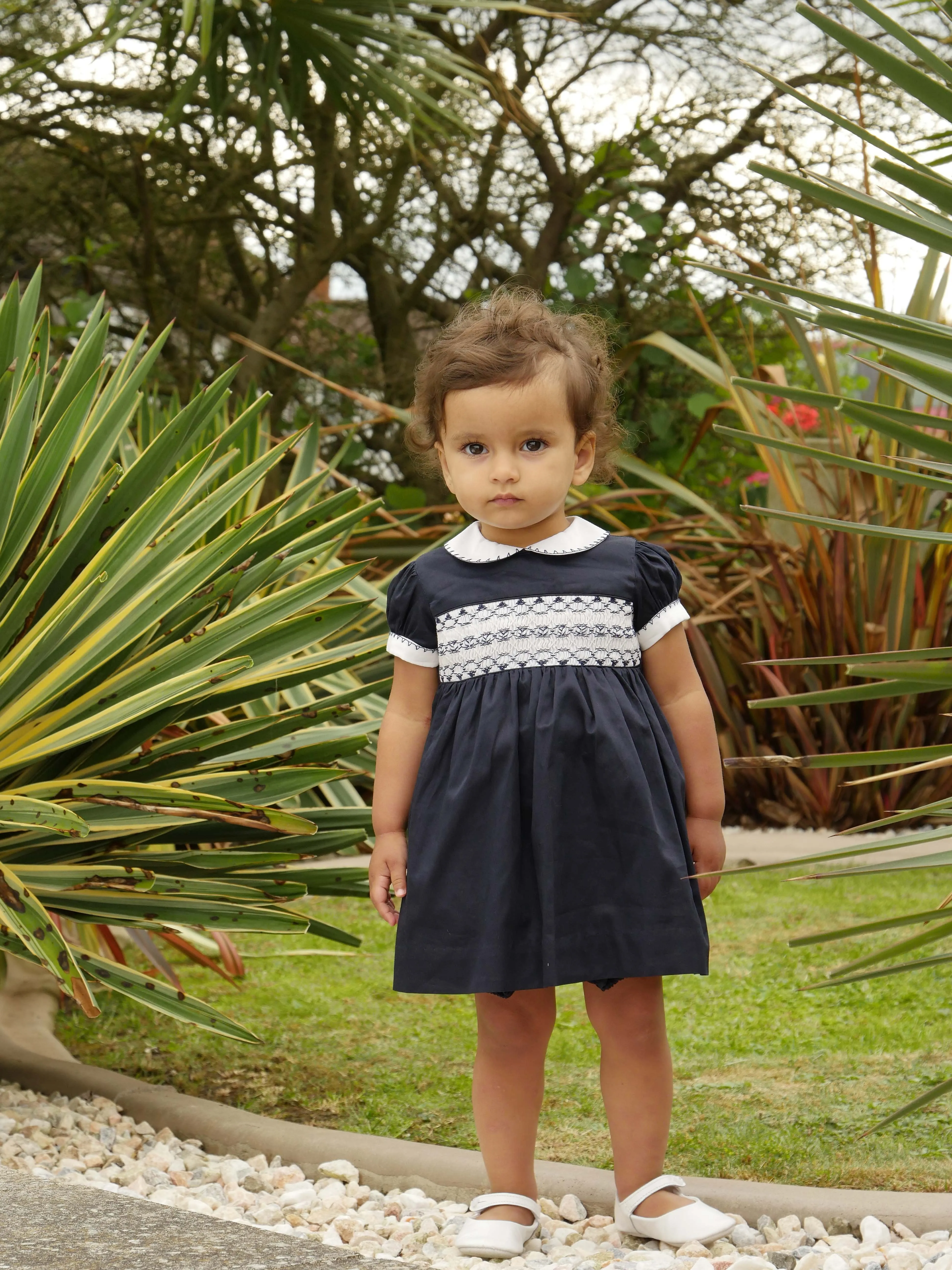 Classic Smocked Dress & Bloomer