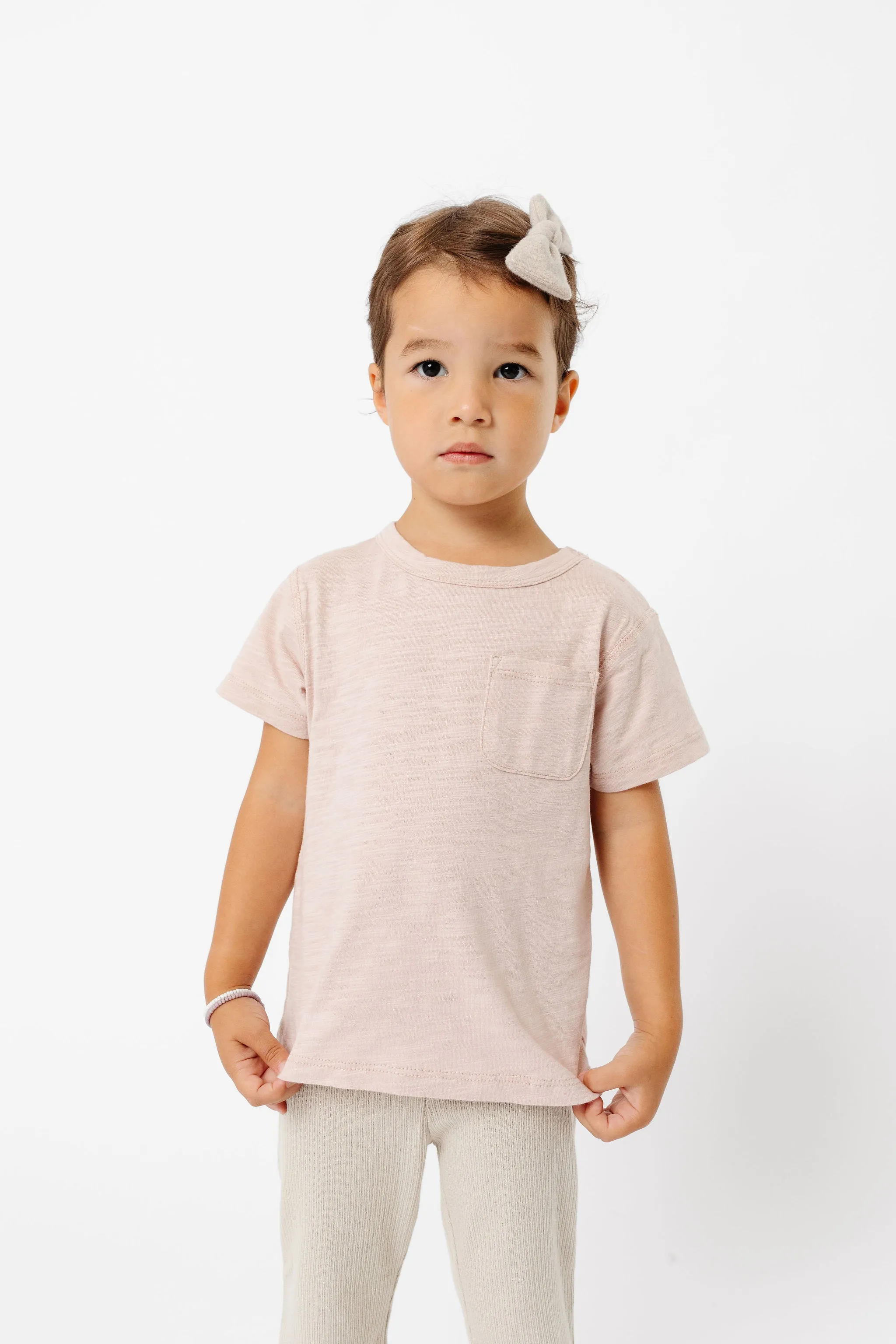 Cotton Pocket Tee - Mae