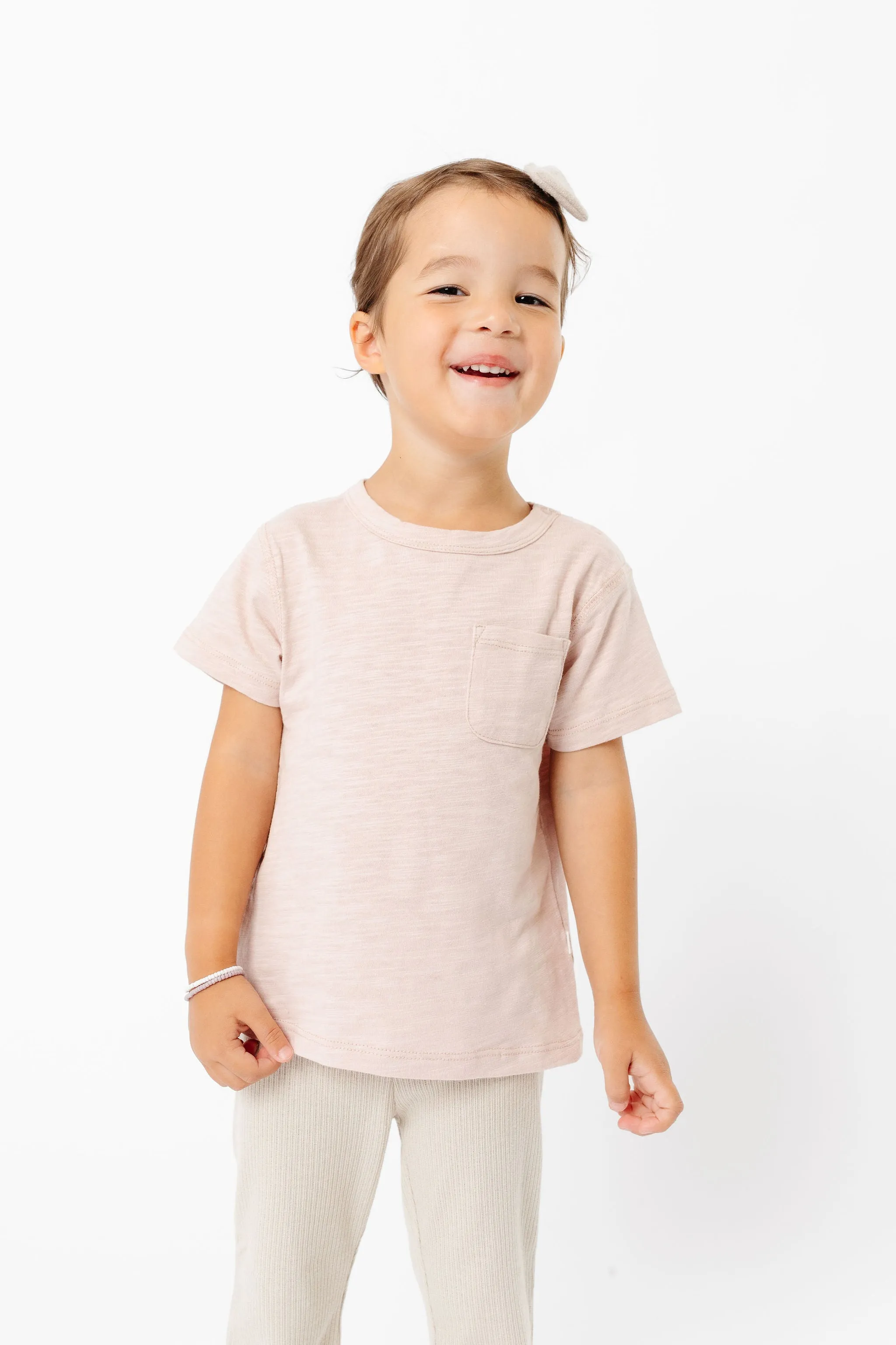 Cotton Pocket Tee - Mae