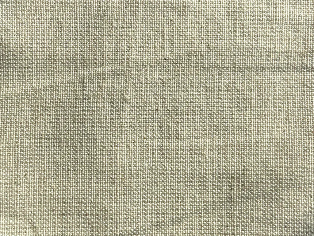 Cream Plain Greige Cotton Flex Fabric