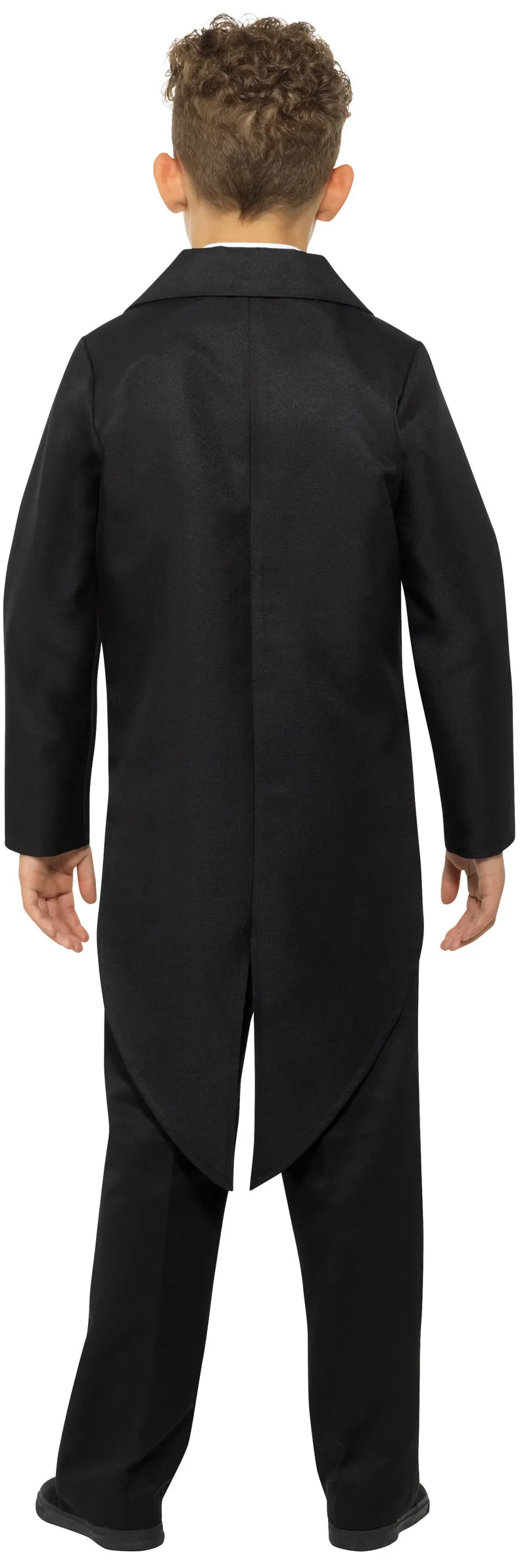 Elegant Black Tailcoat Accessory for Kids