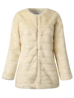 Elegant Faux Fur Coats For Women