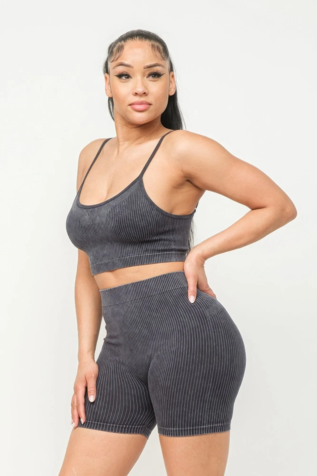 Erica Seamless Tank Top & Shorts Set for Women