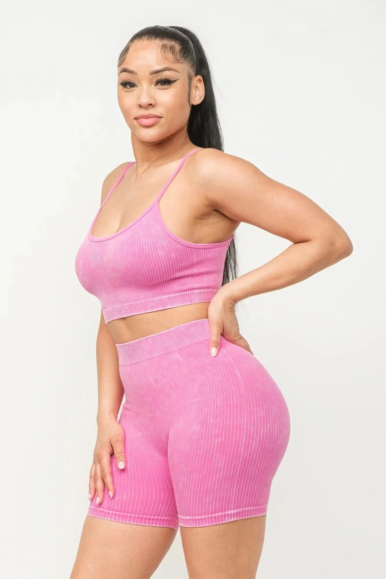 Erica Seamless Tank Top & Shorts Set for Women