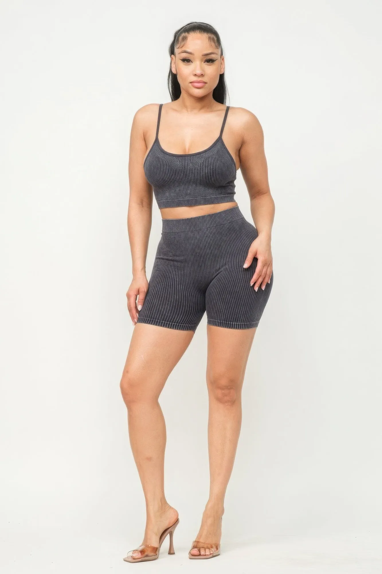 Erica Seamless Tank Top & Shorts Set for Women