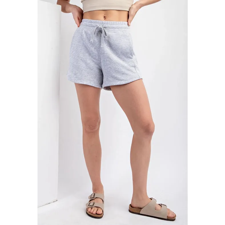 French Terry Basic Short H Grey