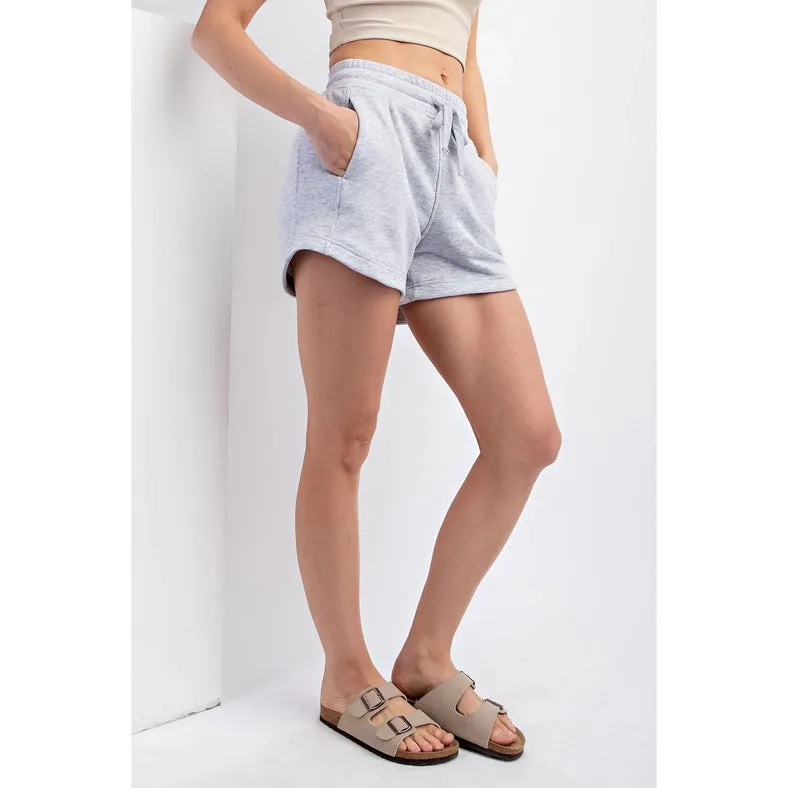 French Terry Basic Short H Grey