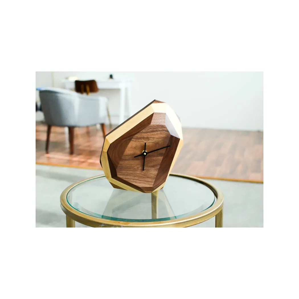 Geometric Wall and Table Clock