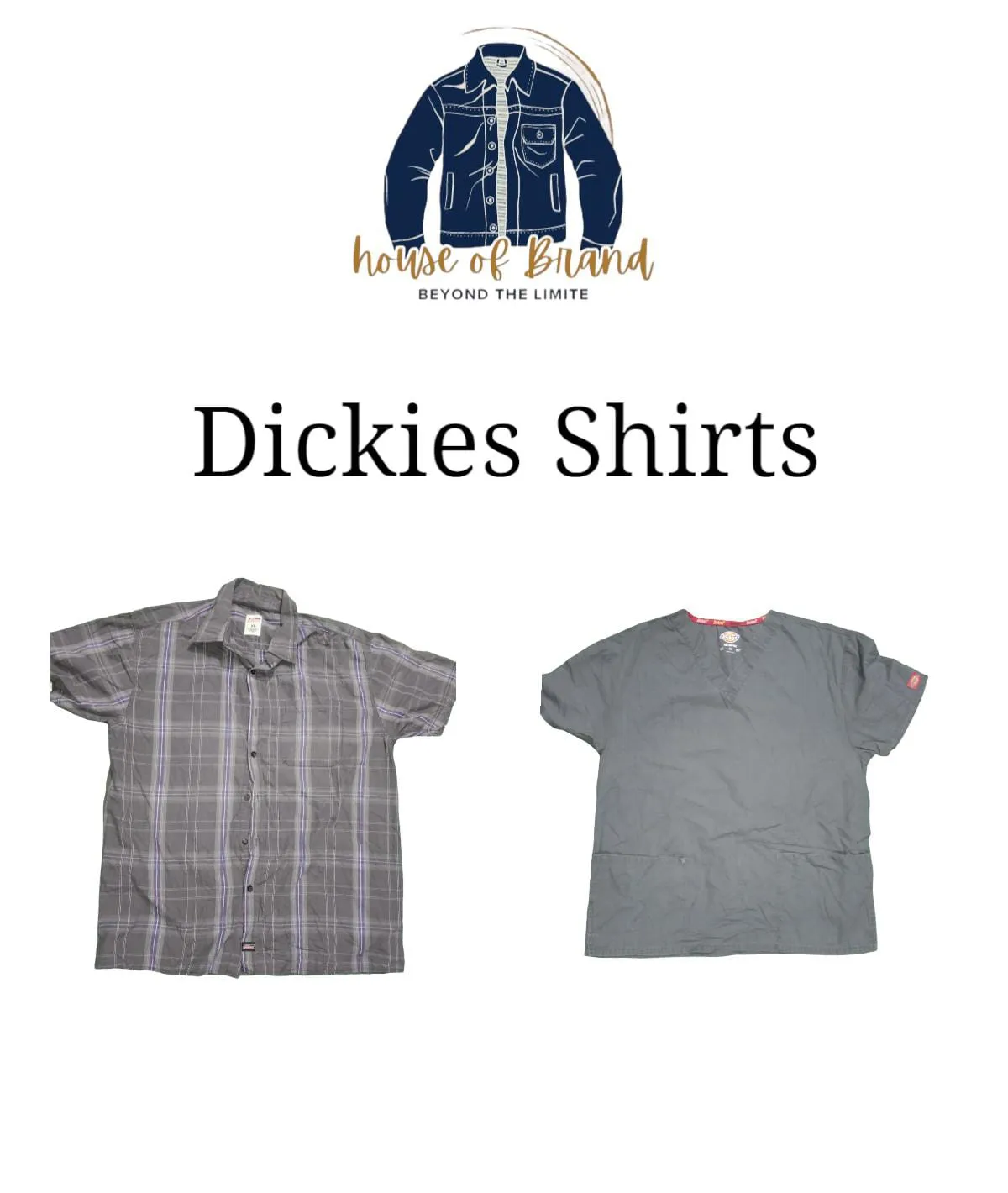 Grade C Dickies Nursing Tshirts and one piece simple Shirt