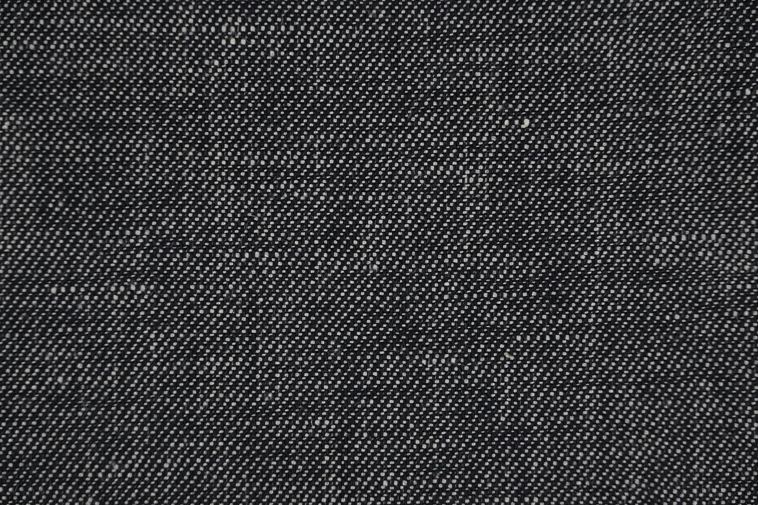 Gray Plain Cotton Denim Twill Fabric