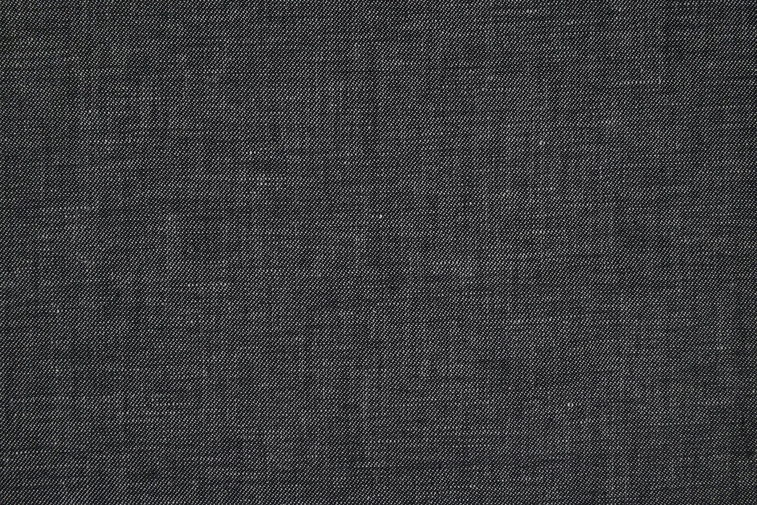 Gray Plain Cotton Denim Twill Fabric