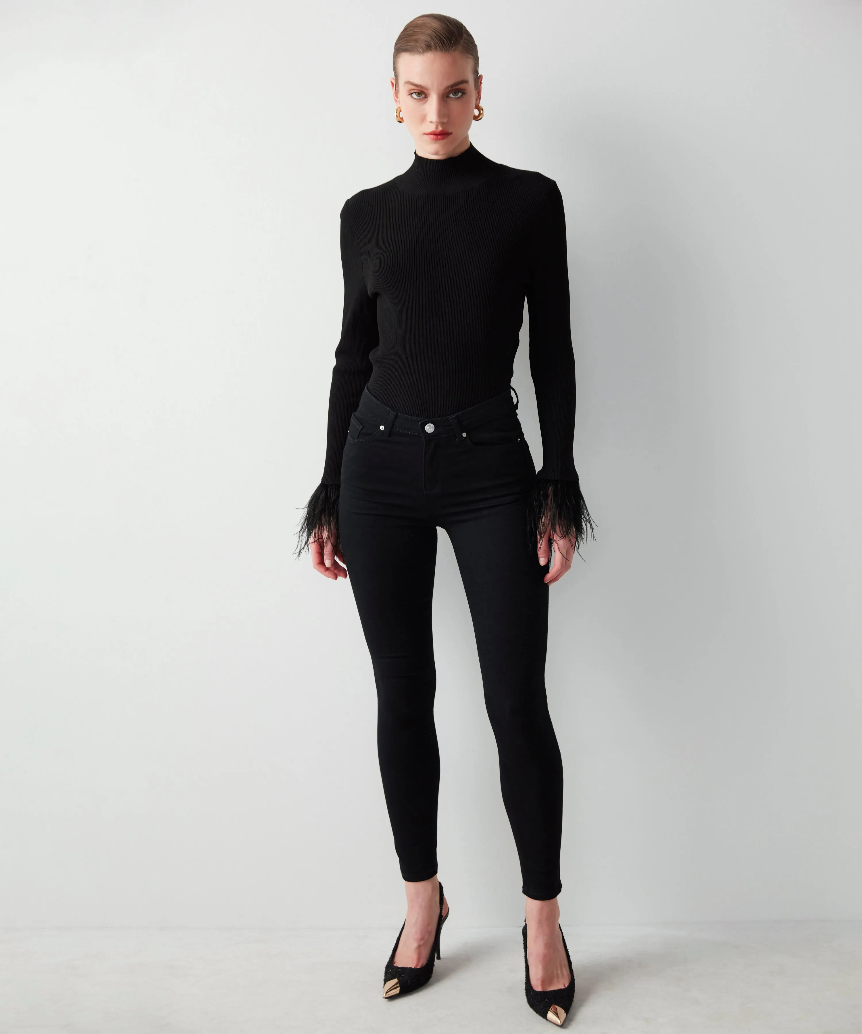 Ipekyol Mid-Waist Jeggings Black