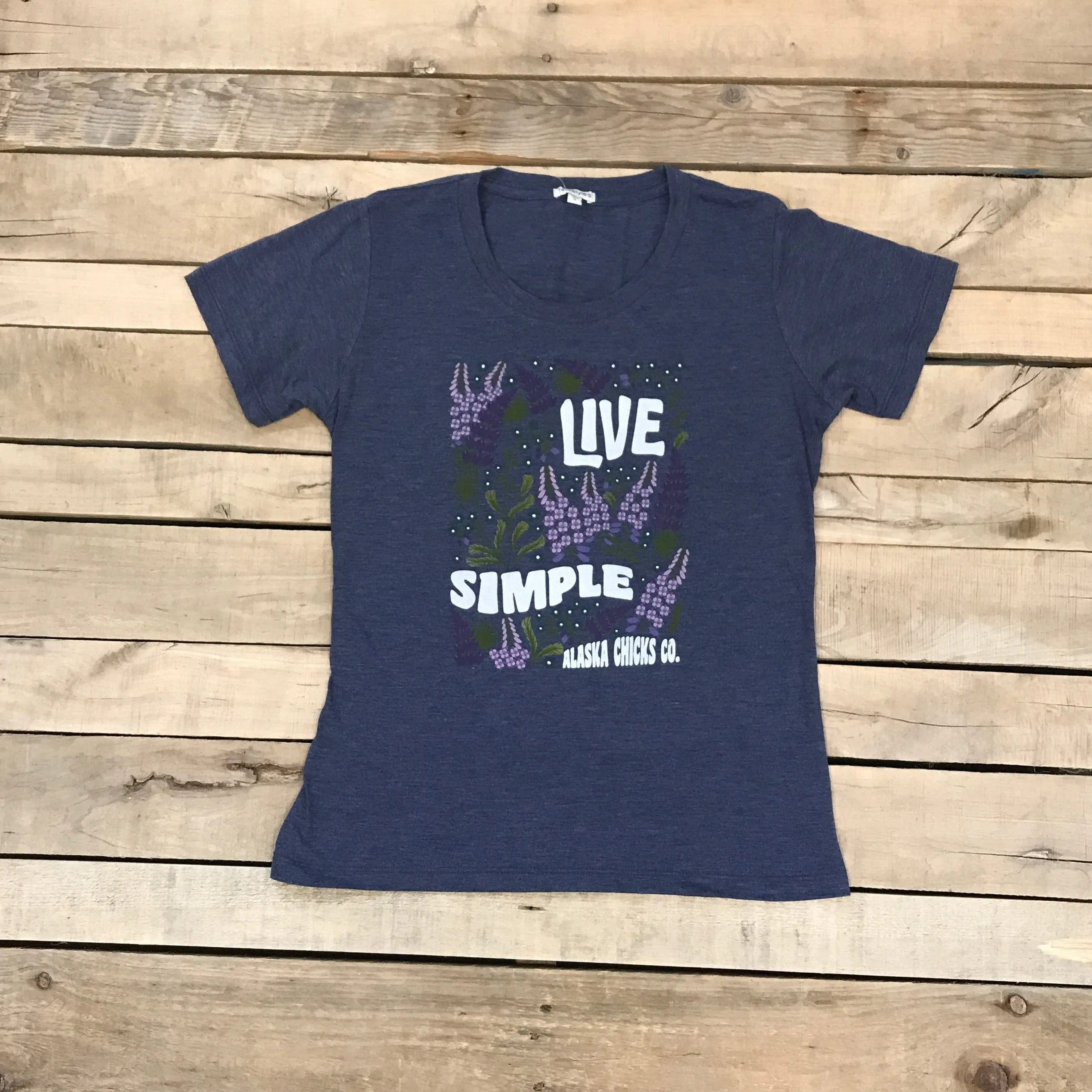 Live Simple Wildflower T-shirt