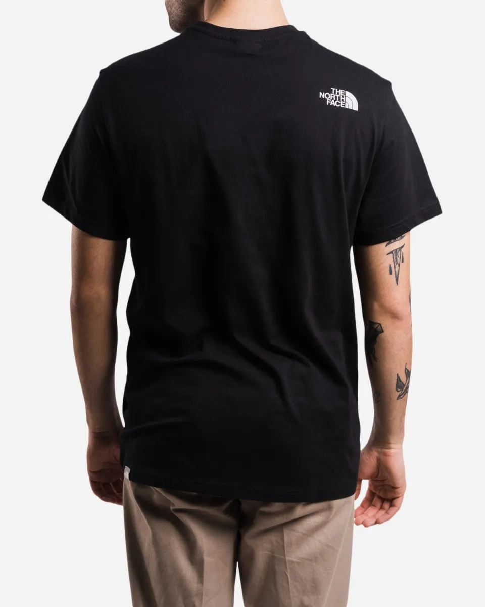 M S/S Simple Dome Tee - Black