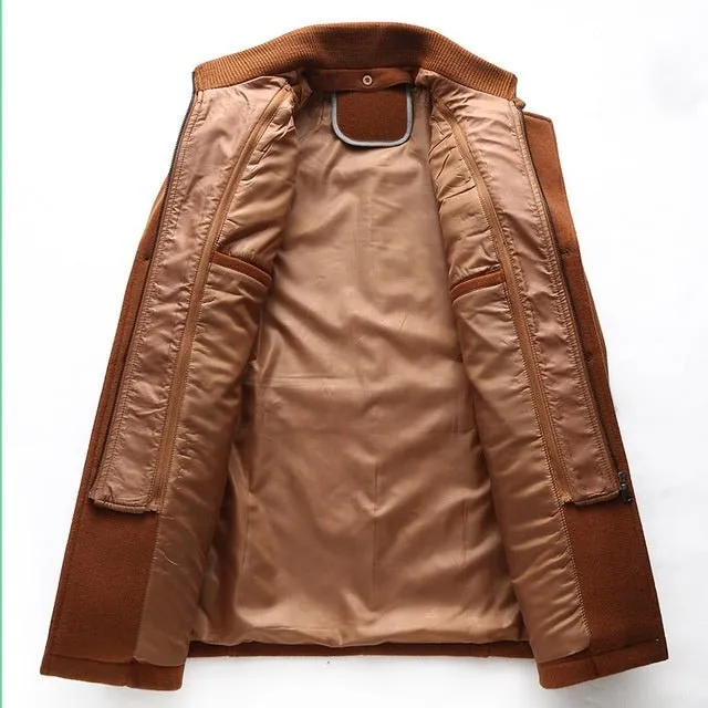 Men's Woolen Comfortable Winter Autumn Coat