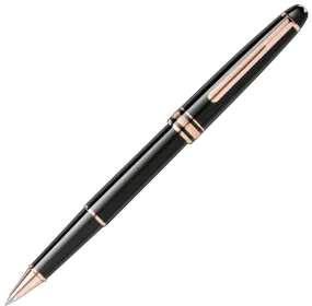 Montblanc Meisterstuck Classique 90 Years Rollerball Pen 163 - Rose Gold Trim