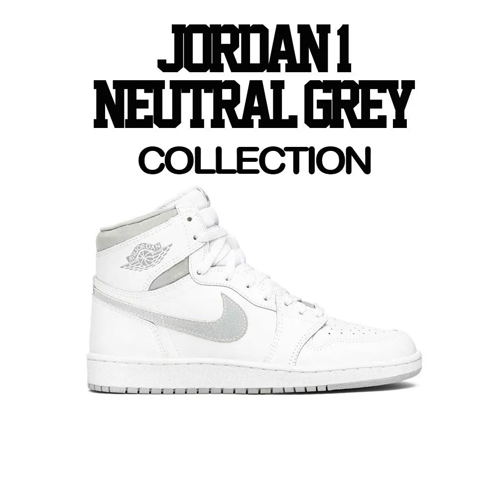 Retro 1 Neutral Grey Greatest Shirt