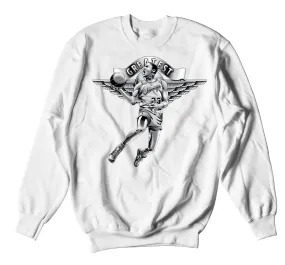 Retro 1 Neutral Grey Greatest Sweater