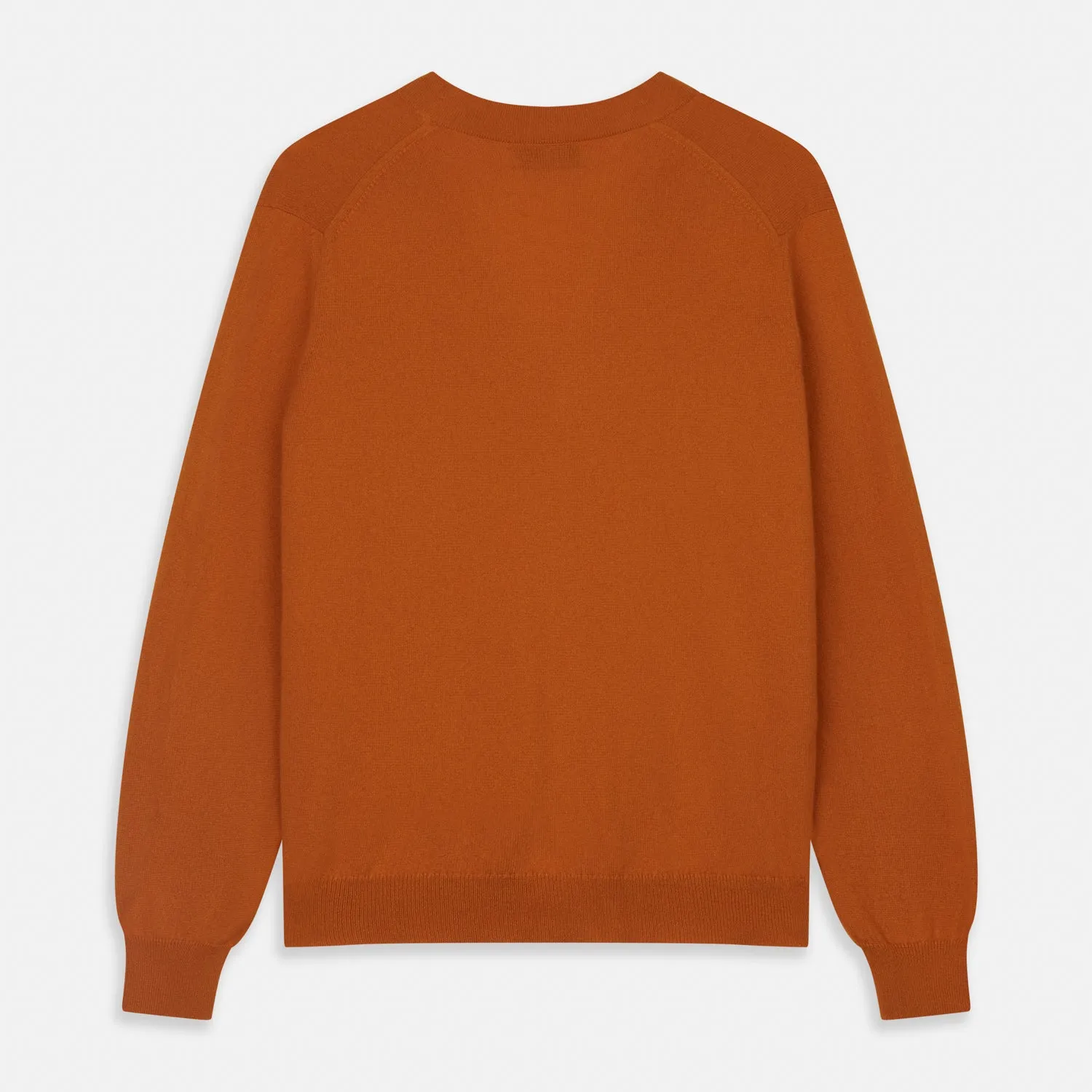 Rust Lachlan Cashmere Cardigan