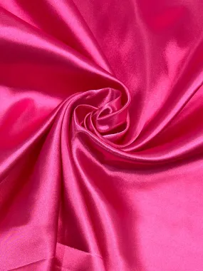 Satin - Hot Pink - 150cm