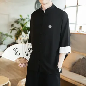 Simple Japanese Haori Shirts