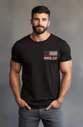 Simple Red Line T-shirt