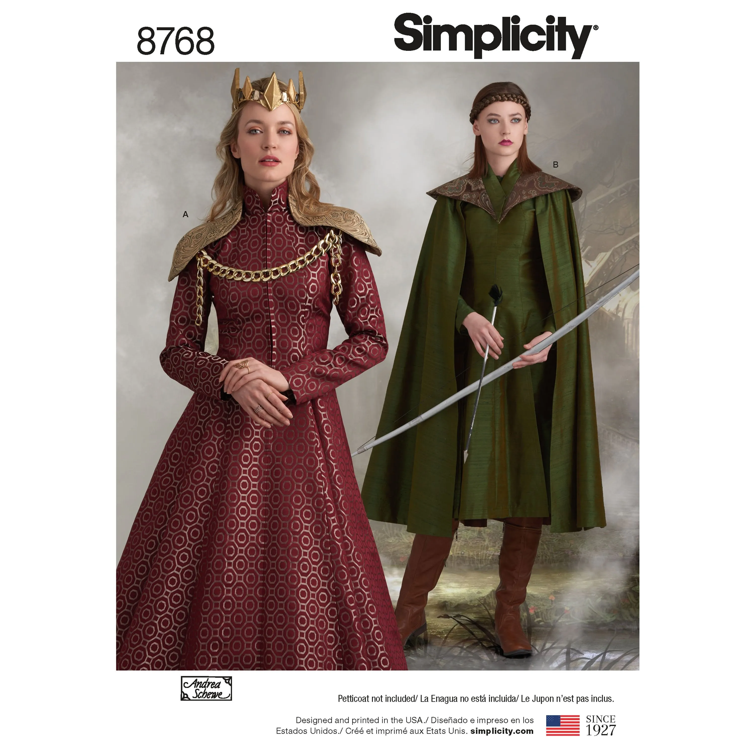 Simplicity Pattern 8768  classic costumes