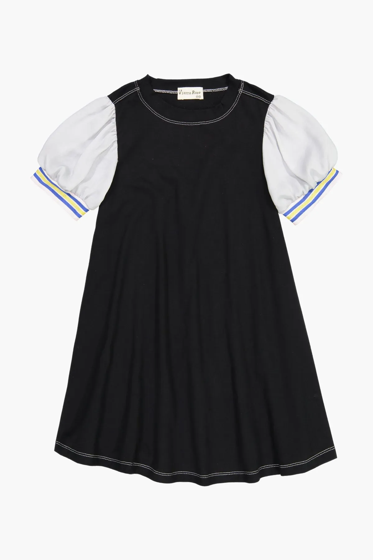 Vierra Rose Remy Girls Dress - Black