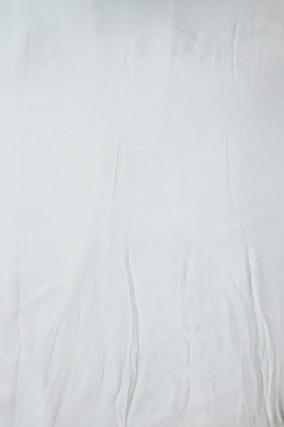 White Dyeable Viscose Organza Fabric